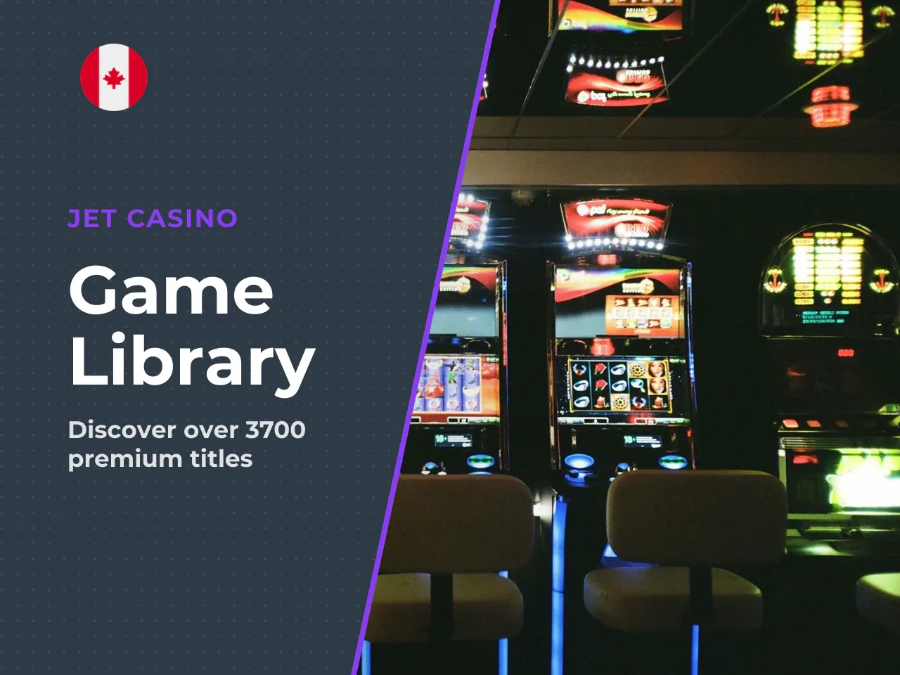 Jet Casino game library overview the