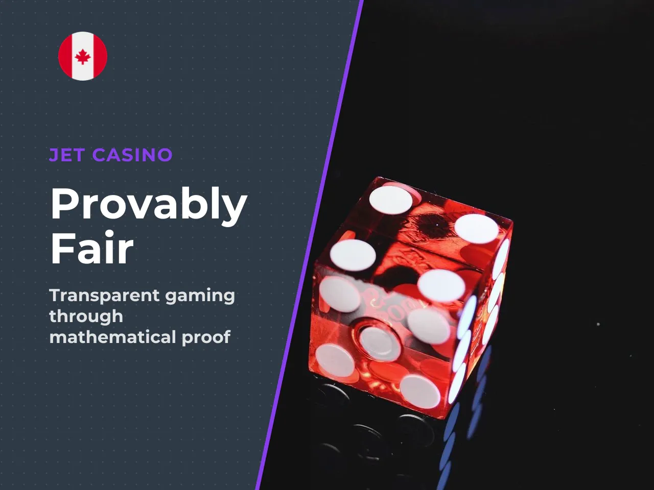 Provably fair casinos implement this in