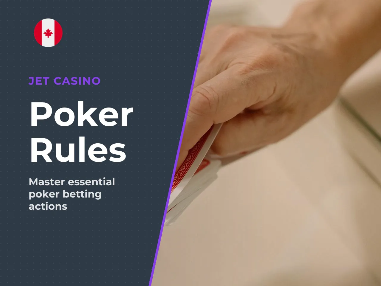 Betting Actions, Chip Mechanics and Table